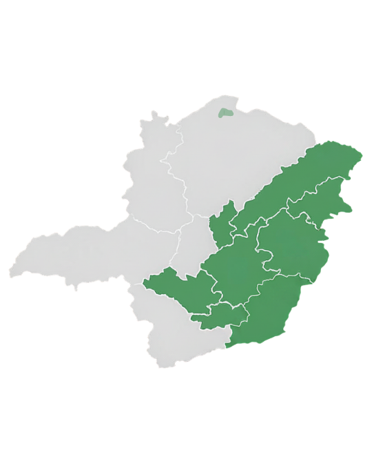 Mapa de Minas Gerais